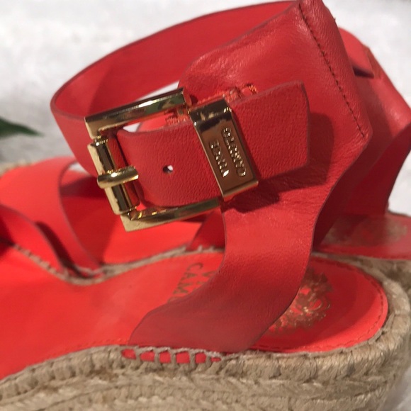 Vince Camuto Open Toe Espadrille Wedge Sandals - Picture 4 of 11